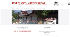 Desktop Screenshot of hotchocolatesparrow.com